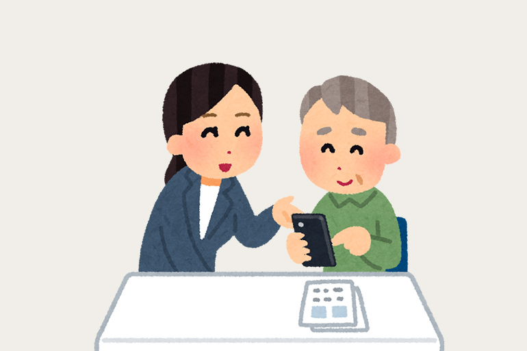 R65月島カフェで学ぶ　スマホパソコン勉強会