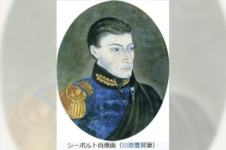 好美の幕末中央区15　シーボルト胸像