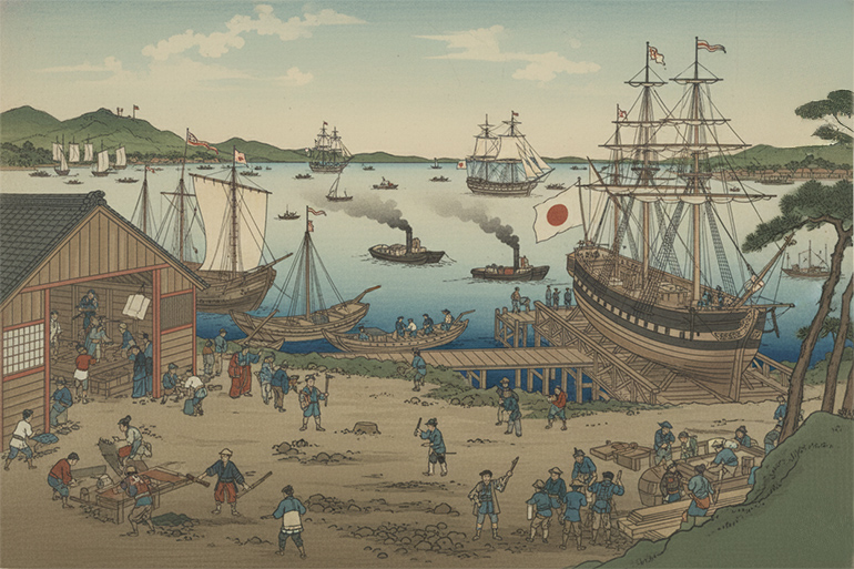 好美の幕末中央区31　石川島造船所