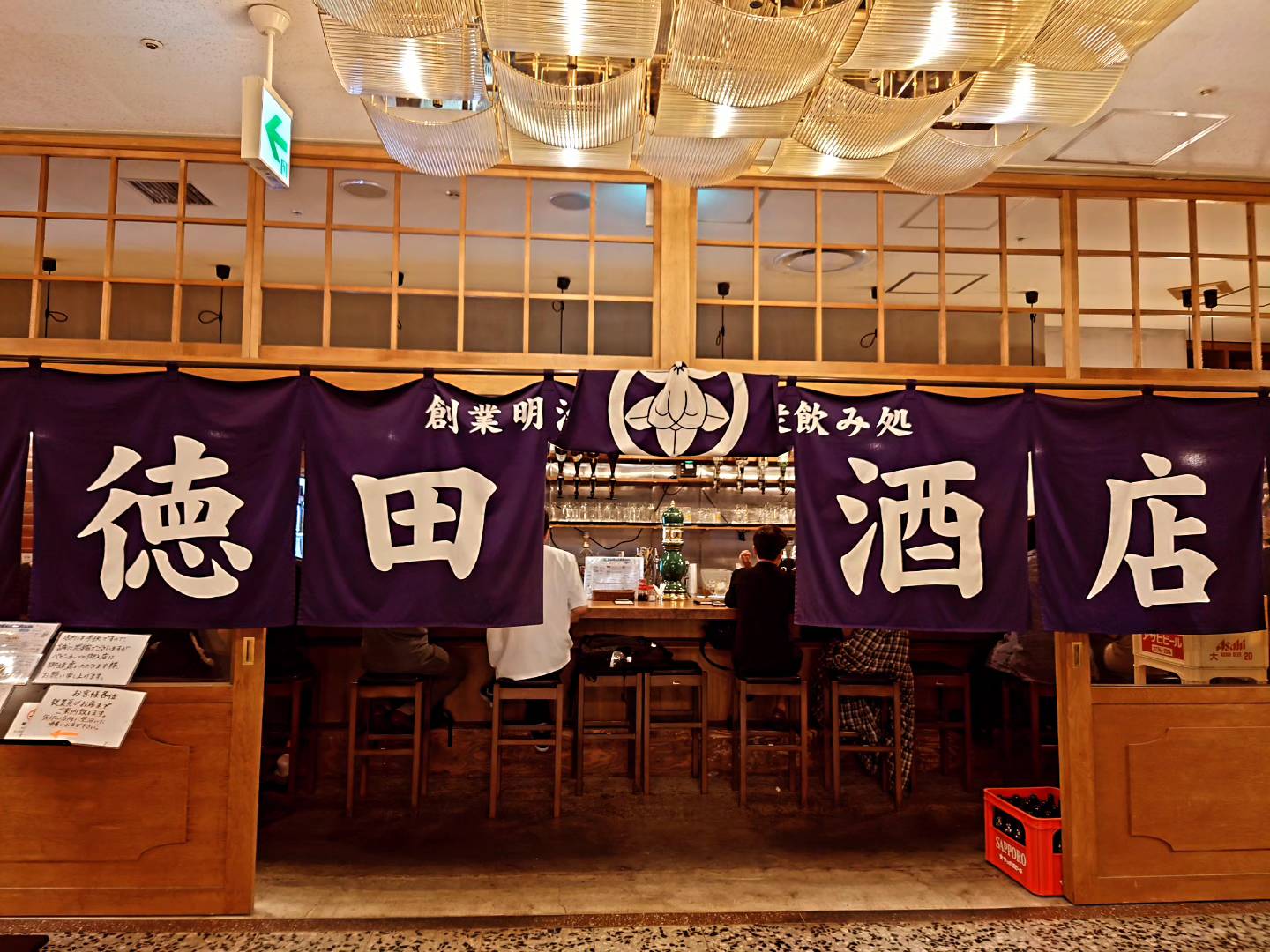 お隣さんへ夜散歩⑥ 有楽町 徳田酒店