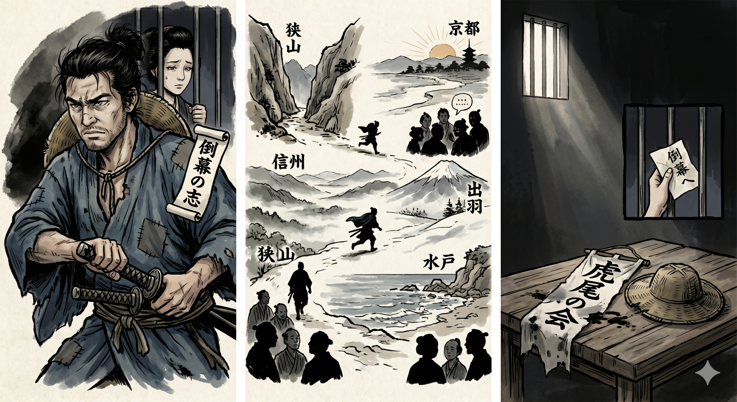 好美の幕末中央区77  まだ続く　清河八郎