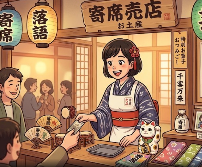 東京かわら版代表井上さん演芸コラム31  寄席の売店