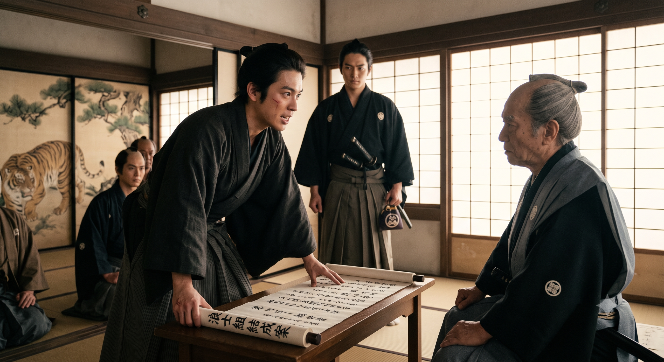 好美の幕末中央区79 浪士隊結成