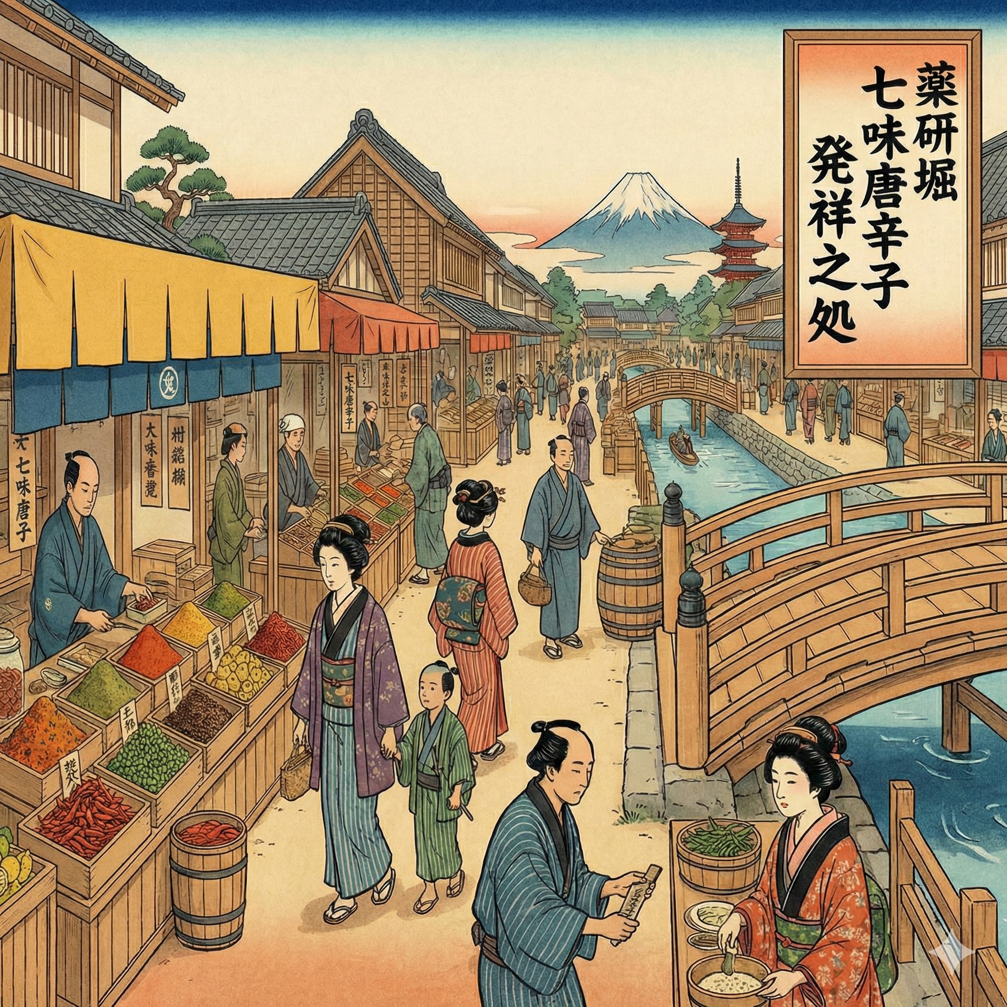 好美の幕末中央区74 薬研堀の塾